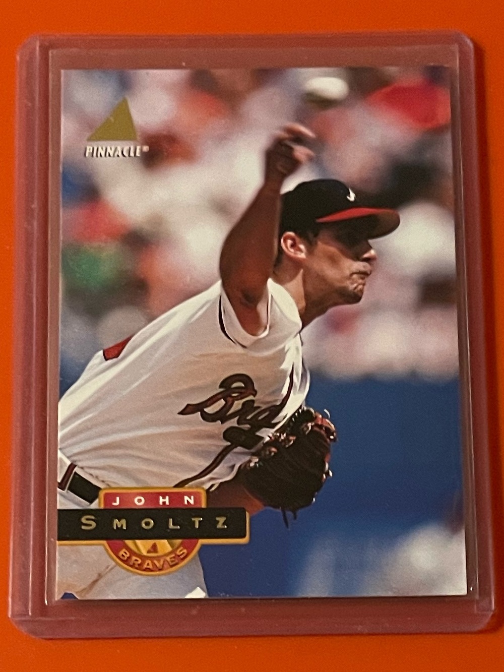 John Smoltz #342 1994 Pinnacle Baseball Trading Card